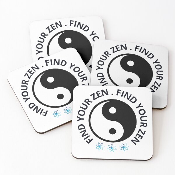 Item preview, Find Your Zen: Yin Yang Symbol with Floral Accents designed and sold by AnyMar2023.