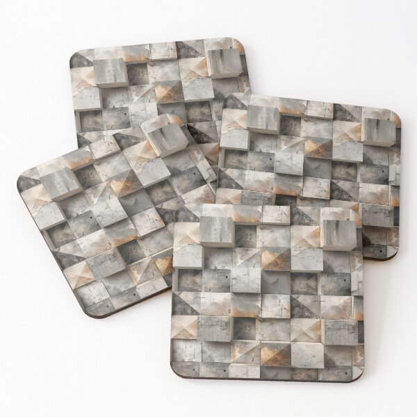 Item preview, Stone Square Blocks designed and sold by KootenayDesigns.