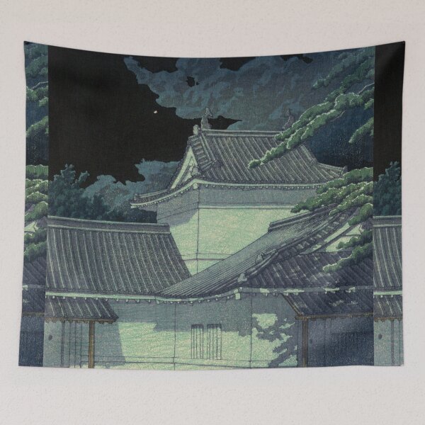 Item preview, Aoba Castle at Sendai by Kawase Hasui designed and sold by Takeda-art.