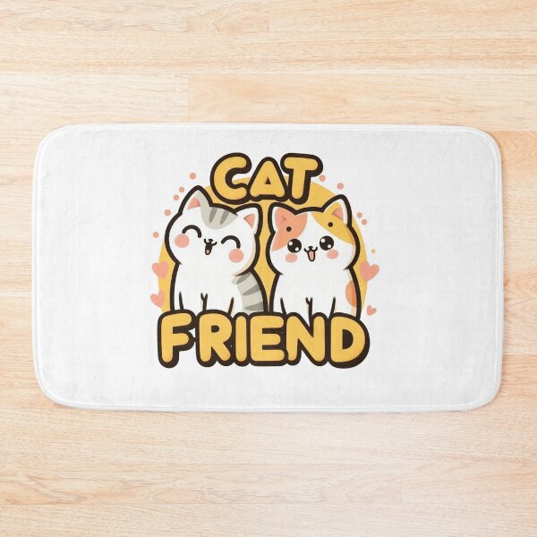 Item preview, CAT FRIEND  designed and sold by FreshInkTees.
