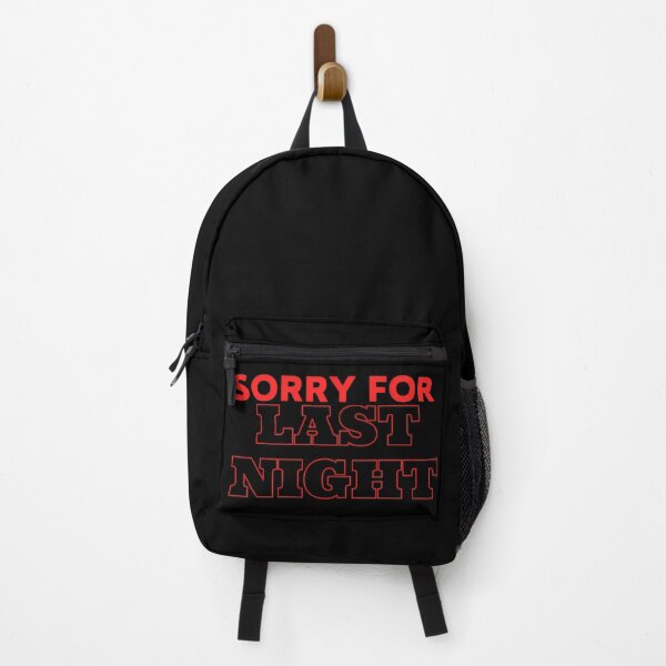 Item preview, Sorry for Last Night Bold Red Typography Design designed and sold by ZetaDream.