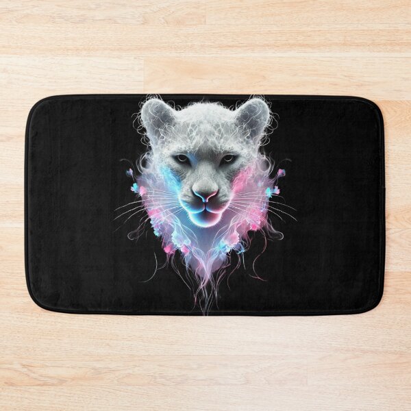 Item preview, Puma Cat with Neon Effect designed and sold by Blink Art Studio.