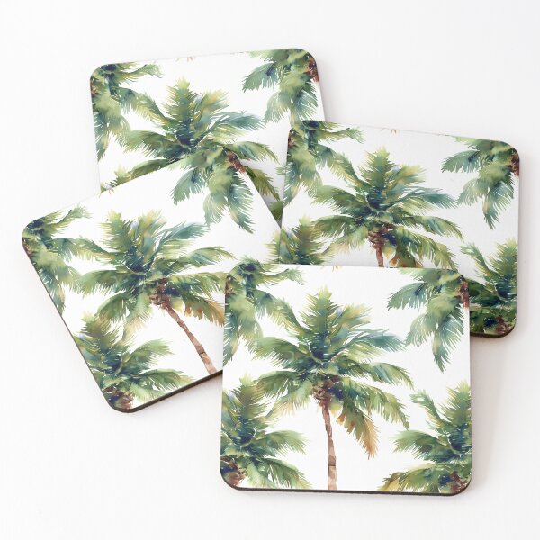 Item preview, Watercolor Palm Trees designed and sold by KootenayDesigns.