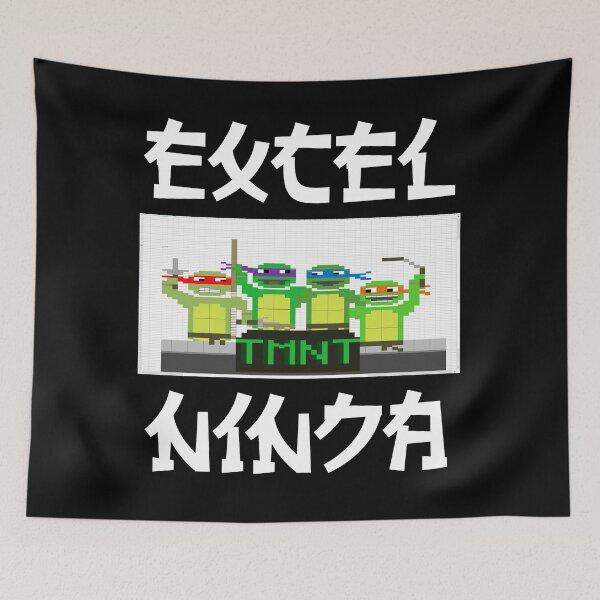 Item preview, Excel Ninja | TMNT designed and sold by W-A-W-A.