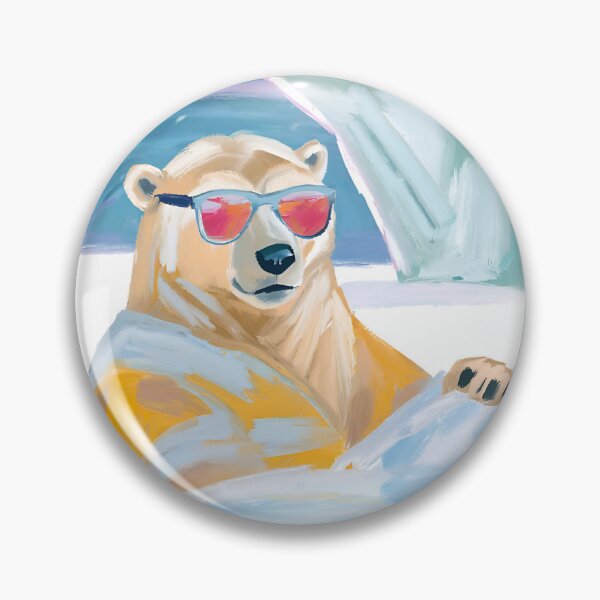 Item preview, BEARY CUTE BOSS | POLAR BEAR designed and sold by MUDUGAMU.
