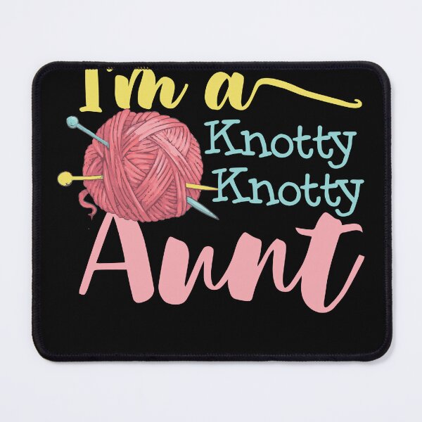 Artikelvorschau, Knitting Aunt Knitter Lover Yarn Handcraft Crocheting Craft entworfen und verkauft von farhanhafeez.
