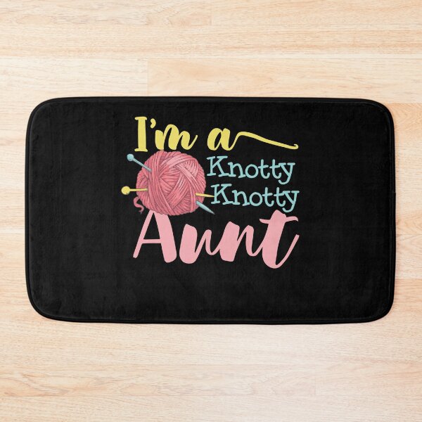 Artikelvorschau, Knitting Aunt Knitter Lover Yarn Handcraft Crocheting Craft entworfen und verkauft von farhanhafeez.