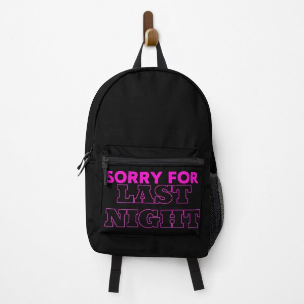 Item preview, Sorry for Last Night Bold Pink Typography Design designed and sold by ZetaDream.
