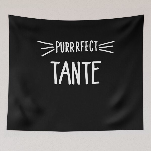 Item preview, Purrrfect Tante Cute Perfect Aunt Cat Lover Auntie designed and sold by farhanhafeez.