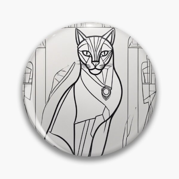 Item preview, Vintage cat Egypt designed and sold by BIG147.