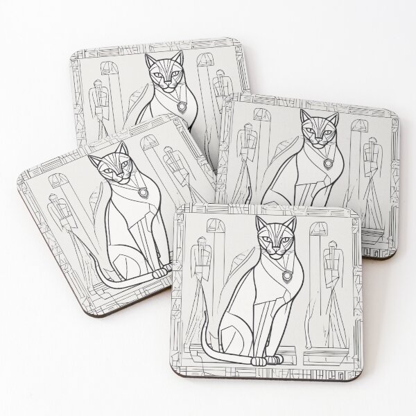 Item preview, Vintage cat Egypt designed and sold by BIG147.