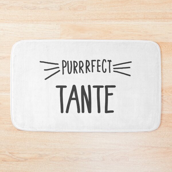 Item preview, Purrrfect Tante Cute Perfect Aunt Cat Lover Auntie designed and sold by farhanhafeez.