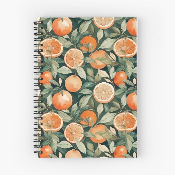 Item preview, Oranges Fruit Pattern designed and sold by 100Sunsets.