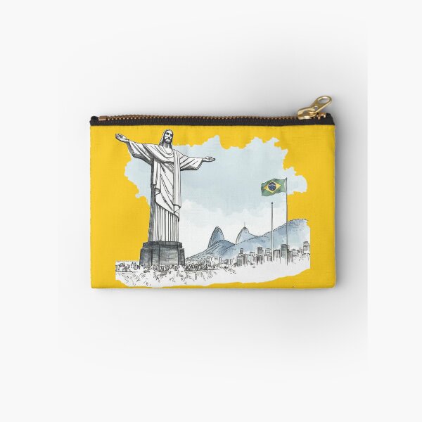 Item preview, Brazil Christ Statue 3D Sketch Art,  designed and sold by PaintMeWorld.