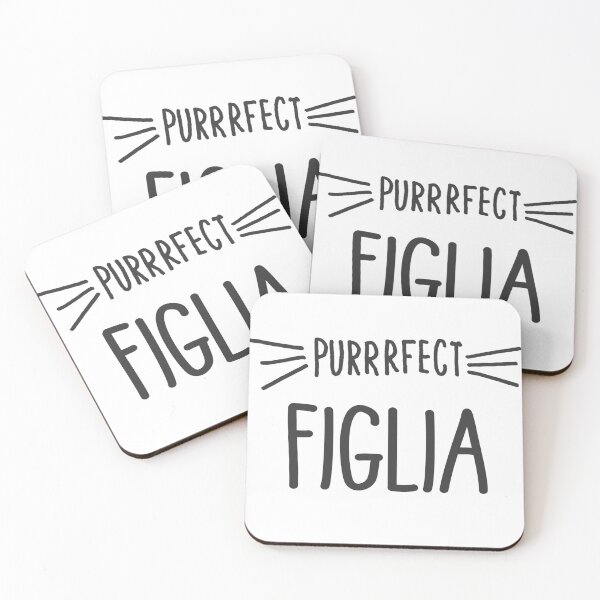 Item preview, Purrrfect Figlia Cat Lover Perfect Daughter Loves Cats designed and sold by farhanhafeez.