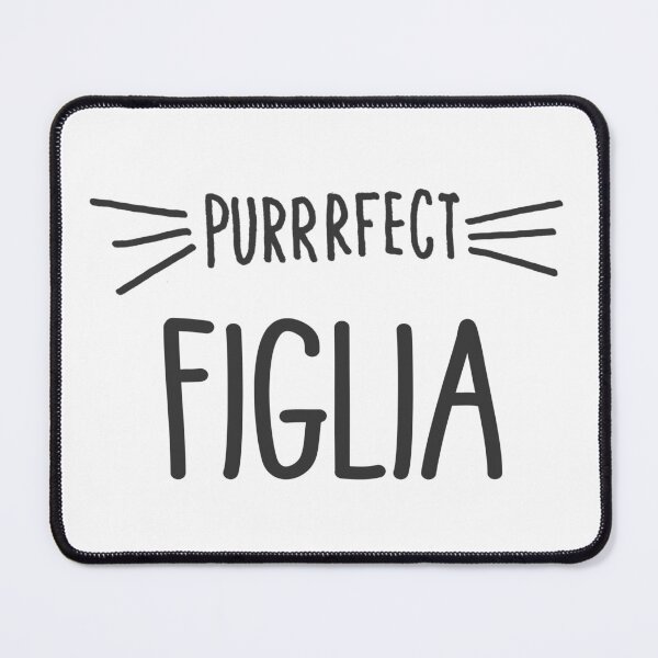 Item preview, Purrrfect Figlia Cat Lover Perfect Daughter Loves Cats designed and sold by farhanhafeez.