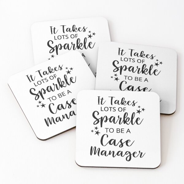 Item preview, Case Manager, It Takes Lots of Sparkle to be a Case Manager, Case Manager Appreciation. designed and sold by AAMDesigns.