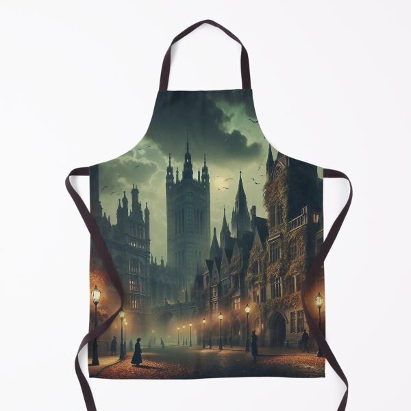 Item preview, Gothic Autumn Streets designed and sold by Jolly-Drawings.