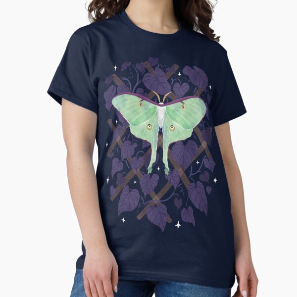 Vista previa del artículo con la obra «Enrejado Nocturno (Polilla Luna)», diseñado y vendido por littleclyde.