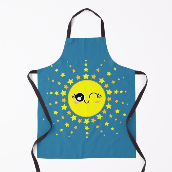 Item preview, Cute Smiling Yellow Twinkle Sun Shining designed and sold by HoppRock.