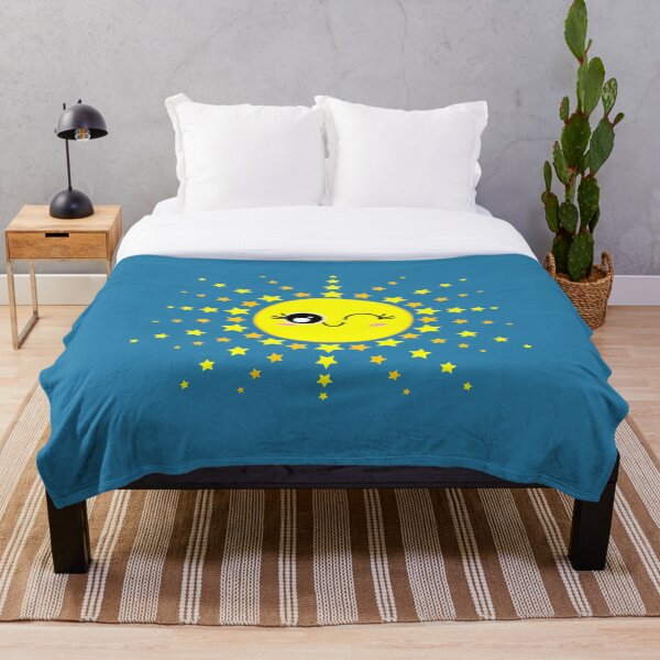 Item preview, Cute Smiling Yellow Twinkle Sun Shining designed and sold by HoppRock.