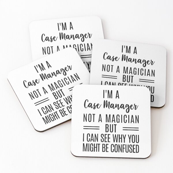 Item preview, Case Manager, I'm A Case Manager Not A Magician But I Can See Why You Might Be Confused, funny Case Manager. designed and sold by AAMDesigns.