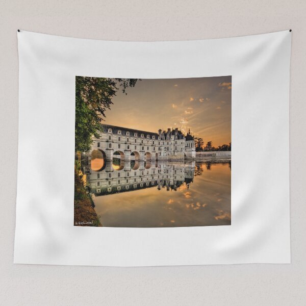 Item preview, Chenonceau Castle in the twilight designed and sold by Weston  Westmoreland.