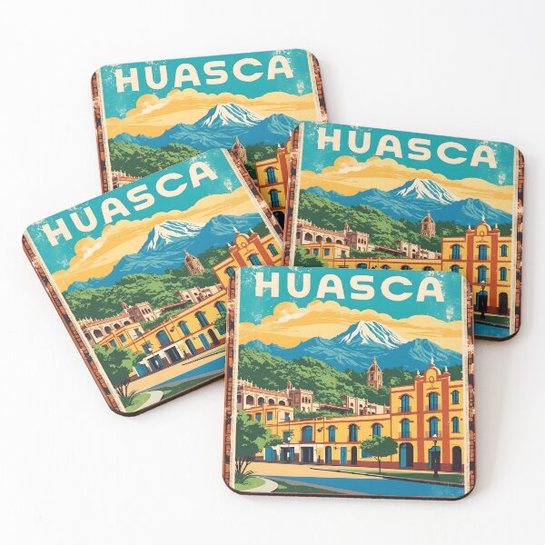 Item preview, Huasca de Ocampo Hidalgo Mexico Magic Town Vintage Travel Tourism designed and sold by TravelersGems.