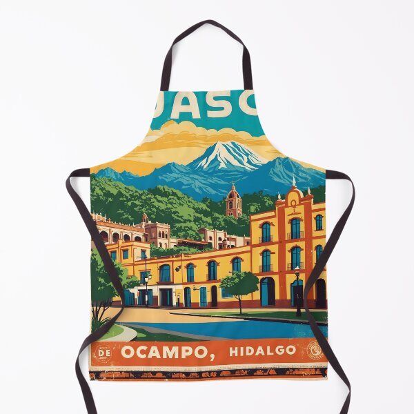 Item preview, Huasca de Ocampo Hidalgo Mexico Magic Town Vintage Travel Tourism designed and sold by TravelersGems.