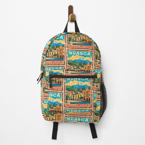Item preview, Huasca de Ocampo Hidalgo Mexico Magic Town Vintage Travel Tourism designed and sold by TravelersGems.