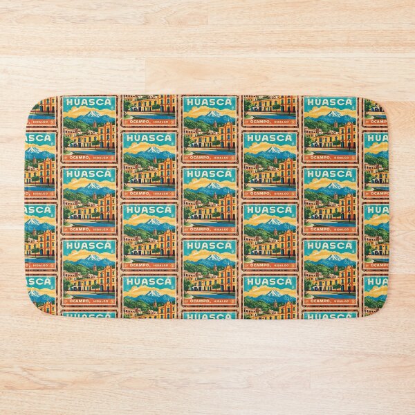 Item preview, Huasca de Ocampo Hidalgo Mexico Magic Town Vintage Travel Tourism designed and sold by TravelersGems.