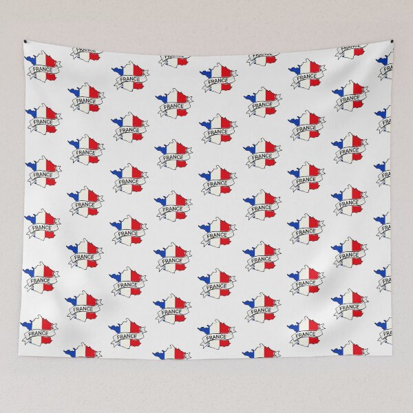 Item preview, France - Flag - Map designed and sold by vibeno1.