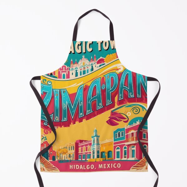 Item preview, Zimapan Hidalgo Mexico Magic Town Vintage Travel Tourism designed and sold by TravelersGems.