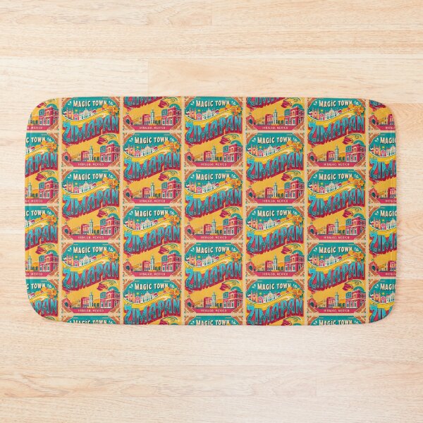 Item preview, Zimapan Hidalgo Mexico Magic Town Vintage Travel Tourism designed and sold by TravelersGems.