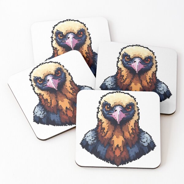Item preview, Pixel Vulture Vigil designed and sold by NaturePixel.