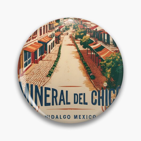 Item preview, Mineral del Chico Hidalgo Mexico Magic Town Vintage Travel Tourism designed and sold by TravelersGems.