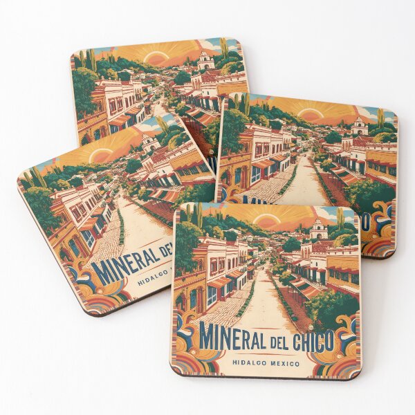 Item preview, Mineral del Chico Hidalgo Mexico Magic Town Vintage Travel Tourism designed and sold by TravelersGems.