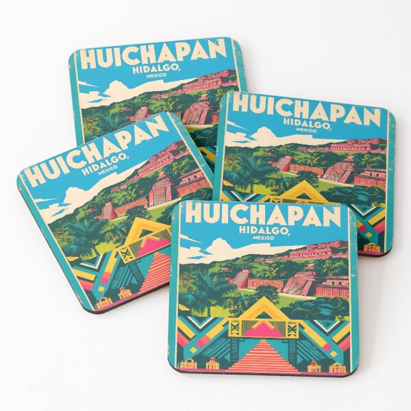 Item preview, Huichapan Hidalgo Mexico Magic Town Vintage Travel Tourism designed and sold by TravelersGems.