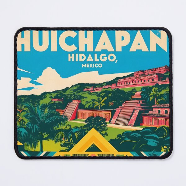 Item preview, Huichapan Hidalgo Mexico Magic Town Vintage Travel Tourism designed and sold by TravelersGems.