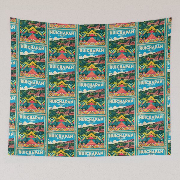 Item preview, Huichapan Hidalgo Mexico Magic Town Vintage Travel Tourism designed and sold by TravelersGems.