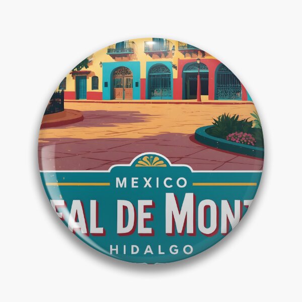 Item preview, Real de Monte Hidalgo Mexico Magic Town Vintage Travel Tourism designed and sold by TravelersGems.