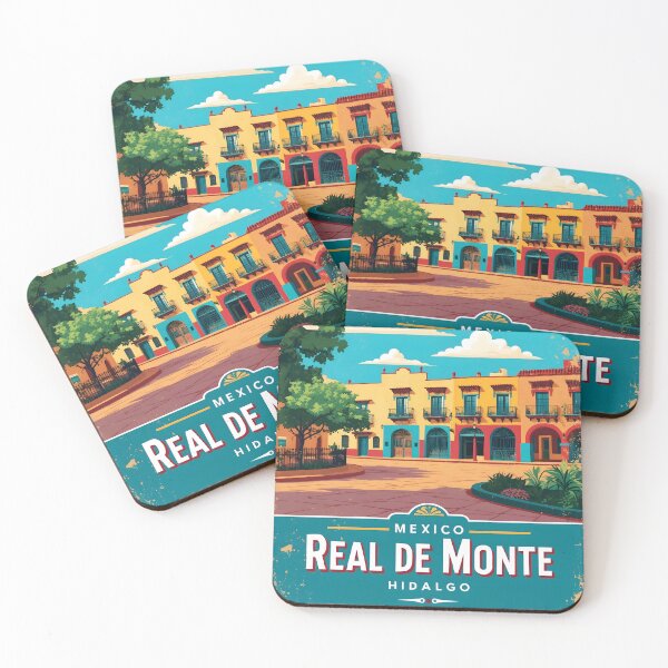 Item preview, Real de Monte Hidalgo Mexico Magic Town Vintage Travel Tourism designed and sold by TravelersGems.