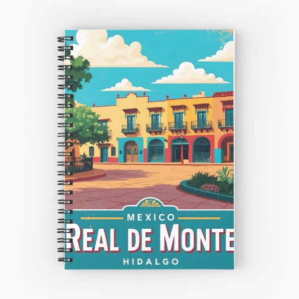 Item preview, Real de Monte Hidalgo Mexico Magic Town Vintage Travel Tourism designed and sold by TravelersGems.
