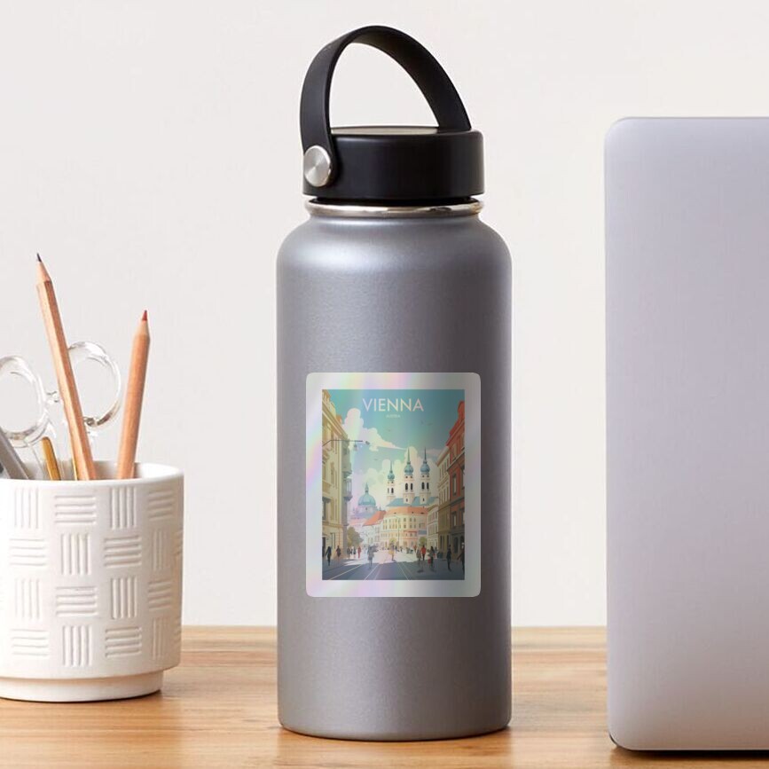Item preview, Holographic Sticker designed and sold by MarkedArtPrints.