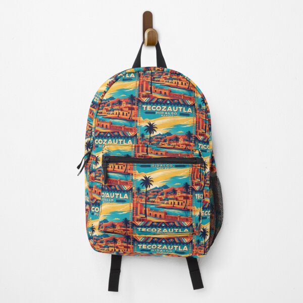 Item preview, Tecozautla Hidalgo Mexico Magic Town Vintage Travel Tourism designed and sold by TravelersGems.