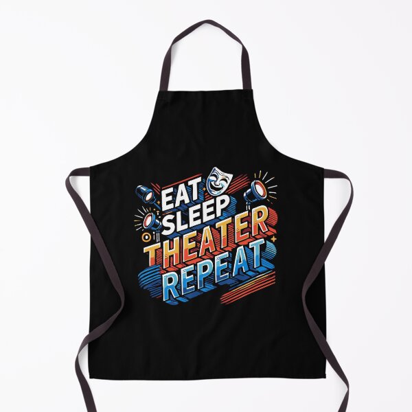 Item preview, Eat Sleep Theater Repeat - Thespian designed and sold by TeesYouWant.