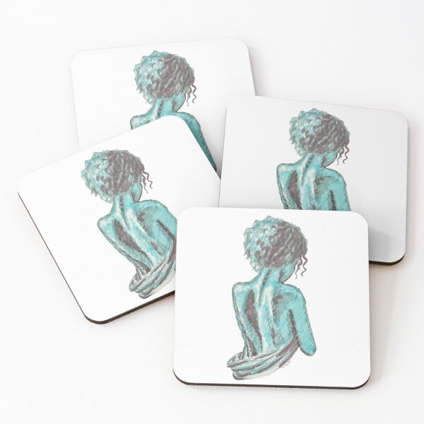 Item preview, Aqua Body Portrait  designed and sold by aartbylilli.