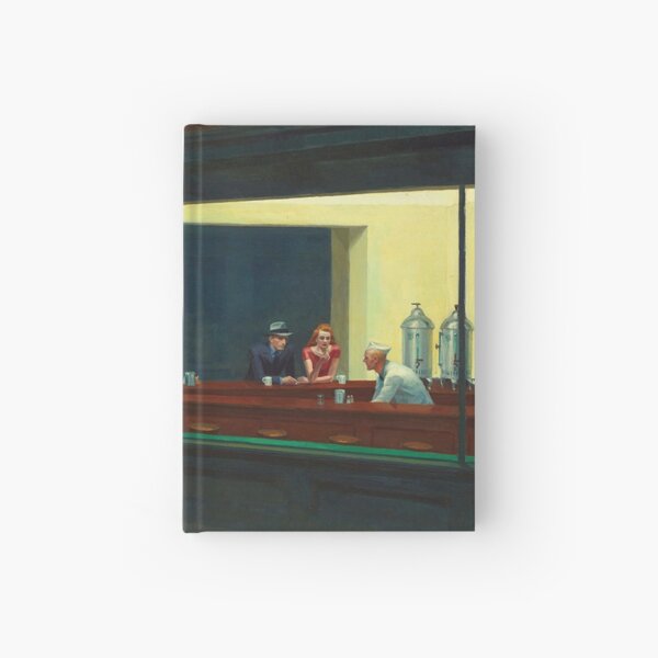 NIGHT HAWKS - EDWARD HOPPER Hardcover Journal