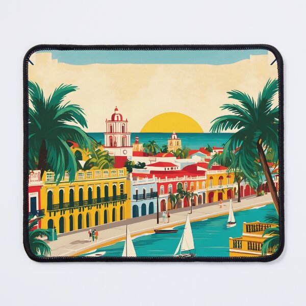 Item preview, Palizada Hidalgo Mexico Magic Town Vintage Travel Tourism designed and sold by TravelersGems.
