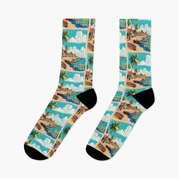 Item preview, Isla Aguada Hidalgo Mexico Magic Town Vintage Travel Tourism designed and sold by TravelersGems.
